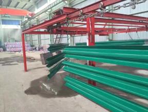 高速公路護欄重型輸送鏈流水線