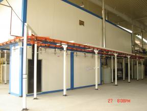 涂裝設備流水線