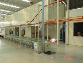 涂裝設備流水線